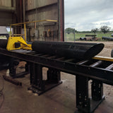 Outfeed programable length Gauge